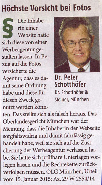 TASPO Artikel Dr. Schotthöfer